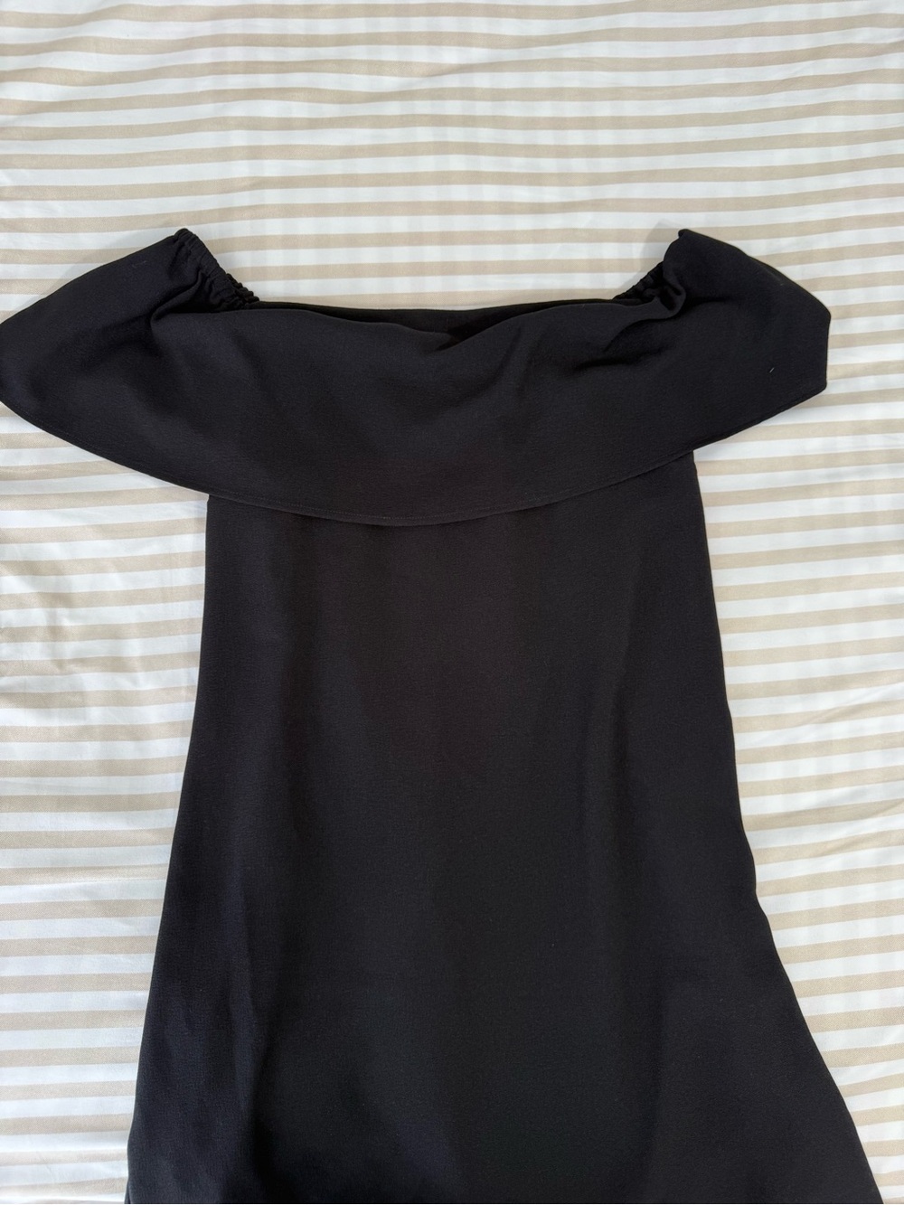Black Off Shoulder Cocktail Dress | Wedding Guest Dress